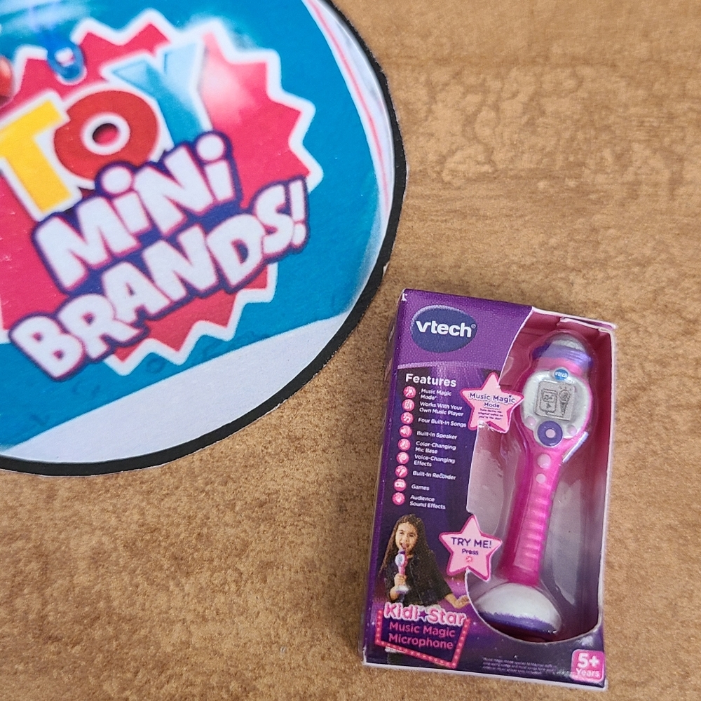 Zuru TOY Mini Brand Collectors Toy: Vtech Music Microphone
